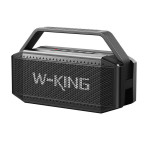 W-King D9-1 Bluetooth-høyttaler m/håndtak (60W) Sort