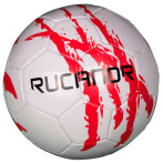 Rucanor Fotball (Størrelse 5) Hvit/Rød