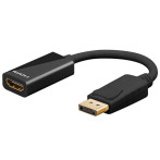 DisplayPort til HDMI Adapter 4K - 20cm kabel