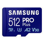 Samsung PRO Plus MicroSD-kort 512 GB V30 A2 (UHS-I)