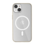 Woodcessories iPhone 14 Plus-deksel (MagSafe) Gjennomsiktig/Hvit