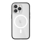 Woodcessories iPhone 14 Pro Max-deksel (MagSafe) Gjennomsiktig/Sort