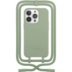 Woodcessories iPhone 14 Pro Max deksel m/crossbody (grønn)