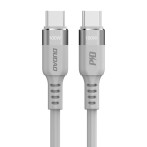 Dudao L5CMAX USB-C-kabel 100W - 1m (USB-C/USB-C) Grå
