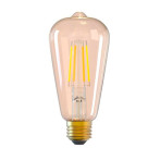 Tellur Smart WiFi Dimbar glødelampe E27 (6W) Amber