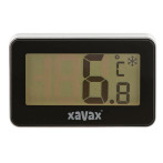 Xavax Digital Kjøle-/Frysetermometer (Magnetisk) Svart