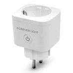 Forever Light FLSP16A Smart WiFi-kontakt med energimåler (3840W/16A)