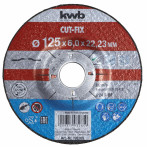 Kwb Cut-Fix slipeskiver t/metall (Ø125x6x22,23mm)