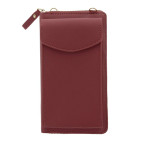 Praktisk skulderreimveske til mobiltelefon/lommebok - Rosa