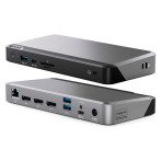 Alogic Prime DX3 Universal USB-C/USB-A Dock Trippel 4K (100W)