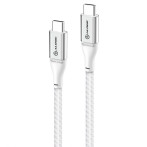 Alogic Ultra USB-C-kabel - 3m (5A/480Mbps) Sølv