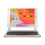 Brydge aluminiumstastatur for iPad 19/20/21 (10,2 tm) sølv
